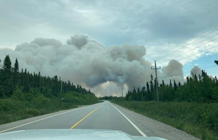 Waldbrand in Churchill Falls: „Endlich ein bisschen Kooperation von Mutter Natur“