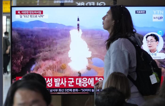 Nordkorea feuert Hyperschallrakete ins Meer