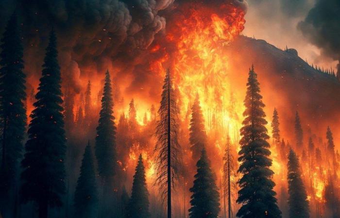 Eine Explosion extremer Waldbrände auf der ganzen Welt in den letzten zwanzig Jahren