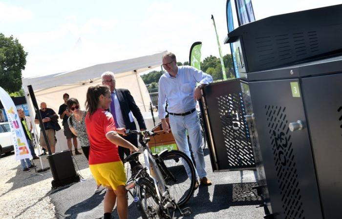 Alès richtet in seiner Innenstadt sichere Fahrradschließfächer ein
