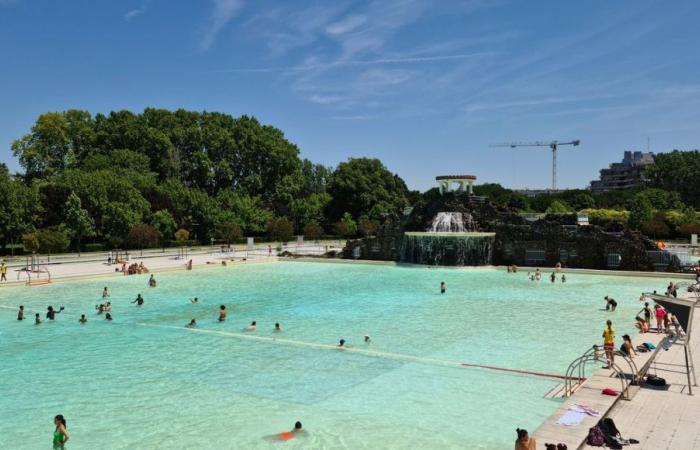 Kleine Erfrischung für das Schwimmbad Alfred Nakache in Toulouse