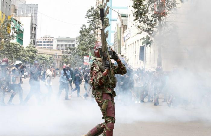 Proteste in Kenia | Die Polizei setzt Tränengas und Gummigeschosse ein