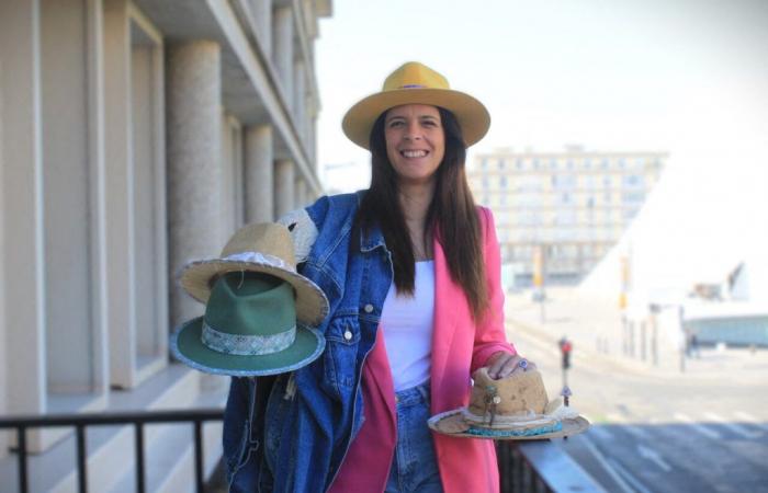 Neu. In Le Havre kreiert sie einzigartige Hüte: „Ich liebe es zu lernen und zu basteln“
