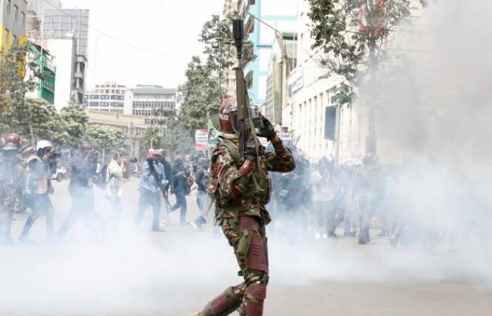 In Kenia wurde an einem neuen Demonstrationstag Tränengas eingesetzt