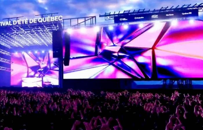 Quebec Summer Festival: doppelt so große Riesenbildschirme in den Plains