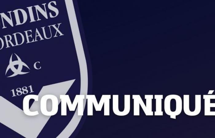 DNCG: Pressemitteilung der Girondins de Bordeaux