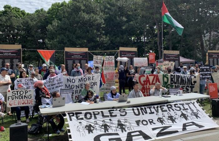 Pro-palästinensisches Lager an der Universität Ottawa: Camper bekräftigen ihre Forderungen | Naher Osten, der ewige Konflikt