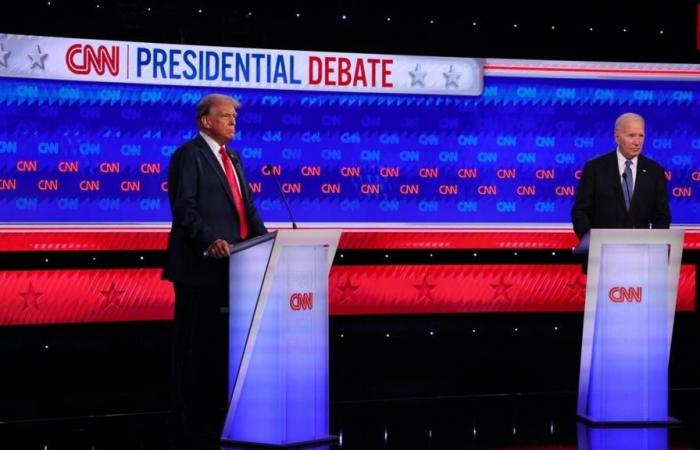 erste Debatte zwischen Joe Biden und Donald Trump
