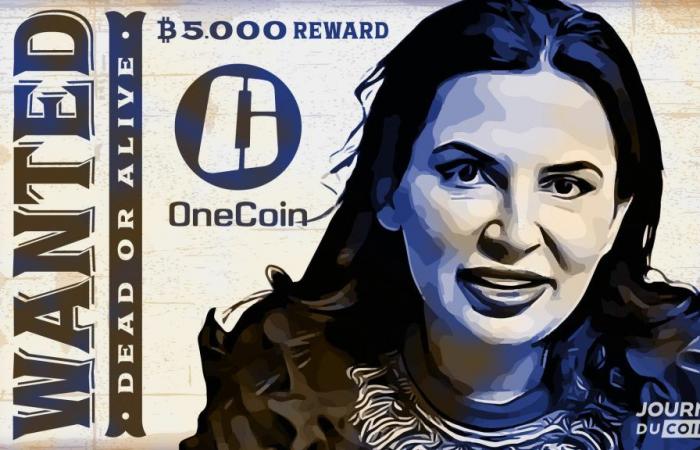 OneCoin: Für die Verhaftung der „CryptoQueen“ wurde ein Kopfgeld auf 5 Millionen US-Dollar erhöht!