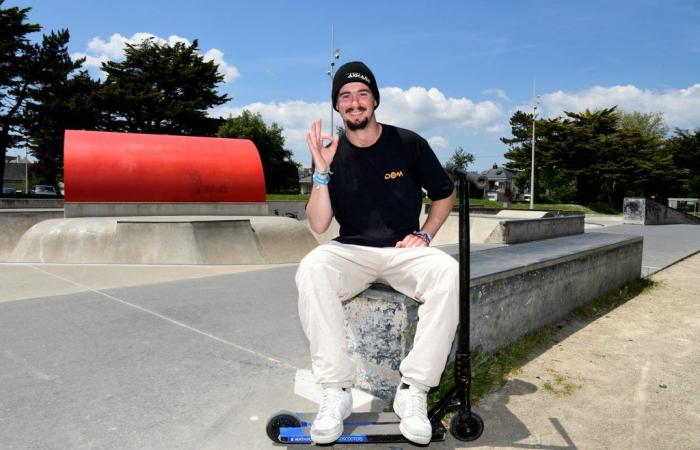 Der Freestyle-Scooter, eine Lebenseinstellung für Mathias Villers