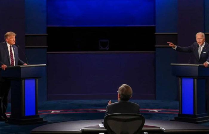 Trump-Biden: eine mit Spannung erwartete Debatte heute Abend