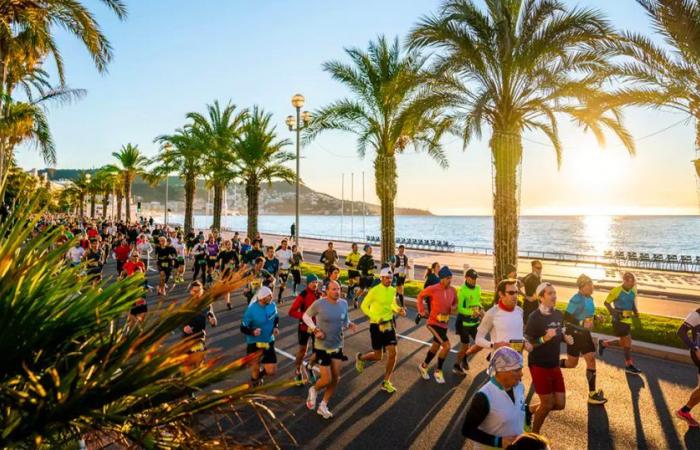 Kommen Sie mit Ihrem Verein zum Alpes-Maritimes-Marathon Nizza-Cannes 2024!