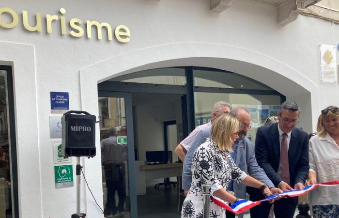 Im Herzen der Stadt wurde das neue Tourismusbüro Frontignan eingeweiht