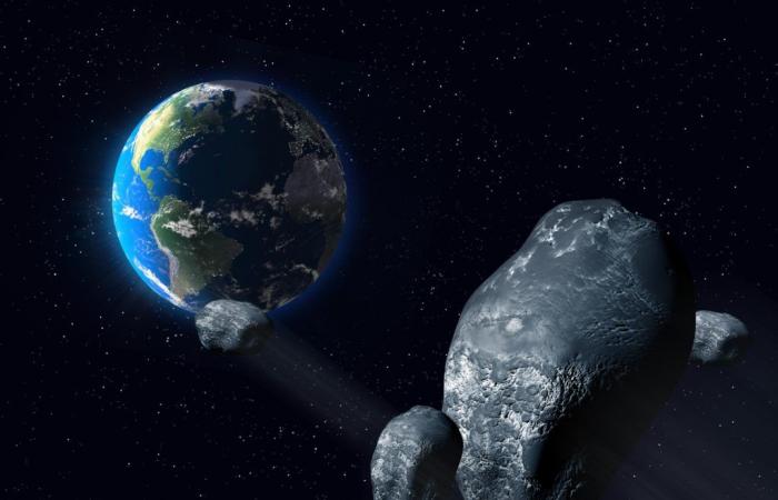 Weltraum: Zwei Asteroiden, darunter einer (wirklich) riesig, werden in den kommenden Tagen die Erde „streifen“.