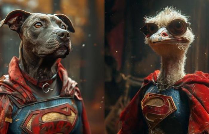 13 Tiere in Superman
