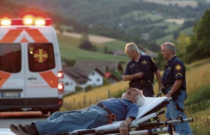 Ein dramatischer Unfall bringt einen 75-jährigen Mann in der Normandie in die Schweiz in absolute Not