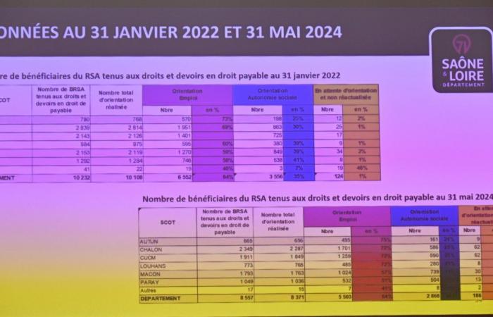 RSA in Saône et Loire: „1.675 weniger Begünstigte und 2 Millionen Euro gespart seit Jahresbeginn“, verkündet Christine Robin