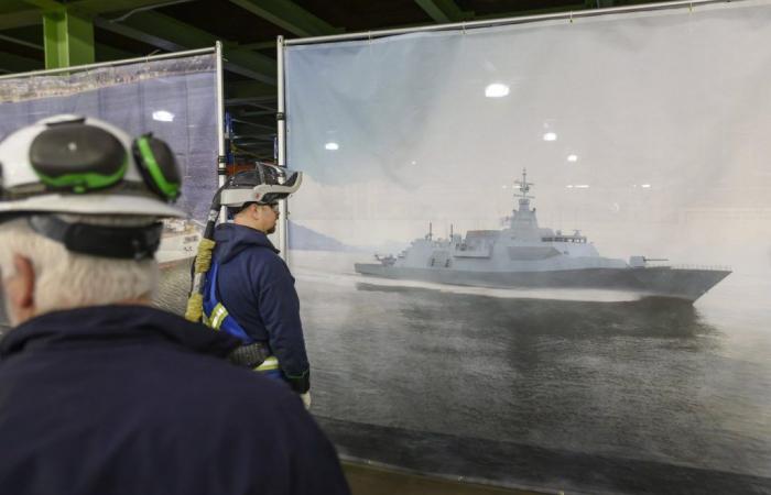 Neuer Meilenstein auf der Halifax-Werft für die 15 zukünftigen Zerstörer erreicht