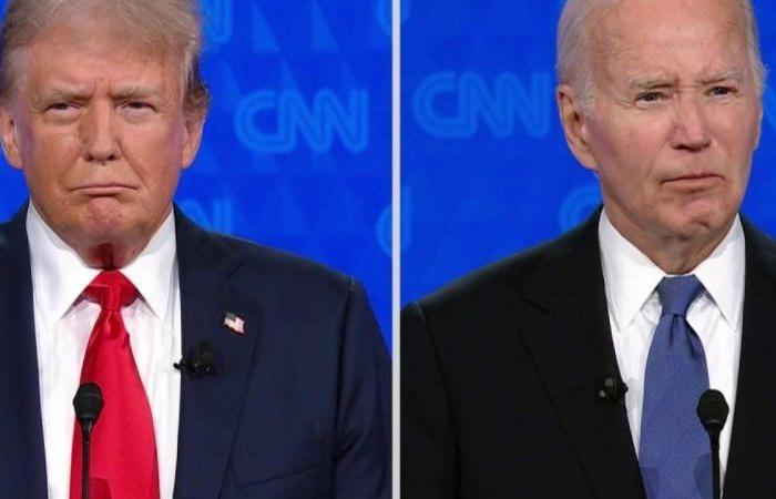 Joe Biden und Donald Trump geben sich gegenseitig die Schuld an der Inflation – Videoausschnitt amerikanische Wahlen: Joe Biden-Debatte