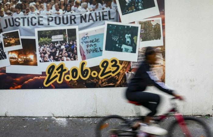 ein Jahr später fand ein Marsch zu Ehren von Nahel statt, der von einem Polizisten getötet wurde