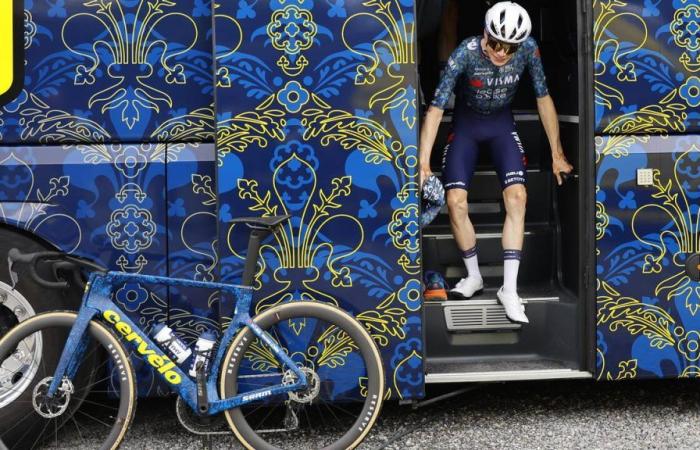 Tour de France: Jonas Vingegaard, Anomalie eines Sturzes