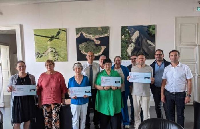 Vier Gewinner einer Ausschreibung für Projekte zur „Sozial- und Solidarwirtschaft“ beim Departementsrat von Nièvre