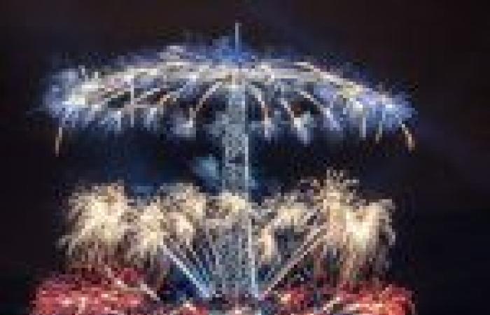 Feuerwerk und Unterhaltung in Cormeilles-en-Parisis (95) zum Nationalfeiertag 2024