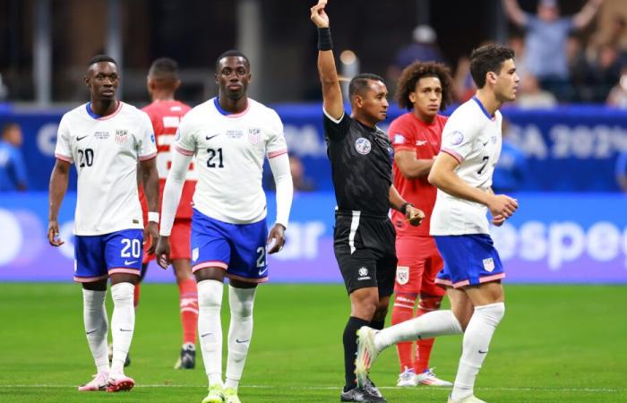Copa América: Weah (ex-LOSC), der wegen eines Schlags auf den Kopf vom Platz gestellt wurde, verurteilt die Vereinigten Staaten zur Niederlage