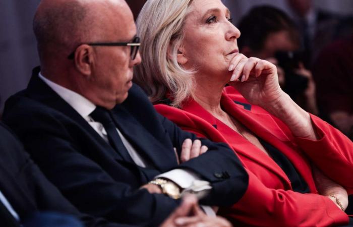Marine Le Pen desavouiert einen RN-Abgeordneten nach ihrer Kritik an der doppelten Staatsbürgerschaft von Najat Vallaud-Belkacem