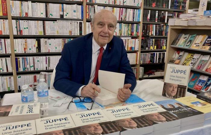 „Ich bin mir nicht sicher, ob ich Band 2 meiner Memoiren machen werde“: Alain Juppé signiert Bücher in Caumes in Millau