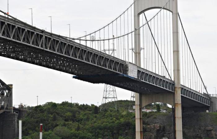 Drittes Glied und wirtschaftliche Sicherheit: Die Pierre-Laporte-Brücke wurde aus baulichen Gründen nie geschlossen