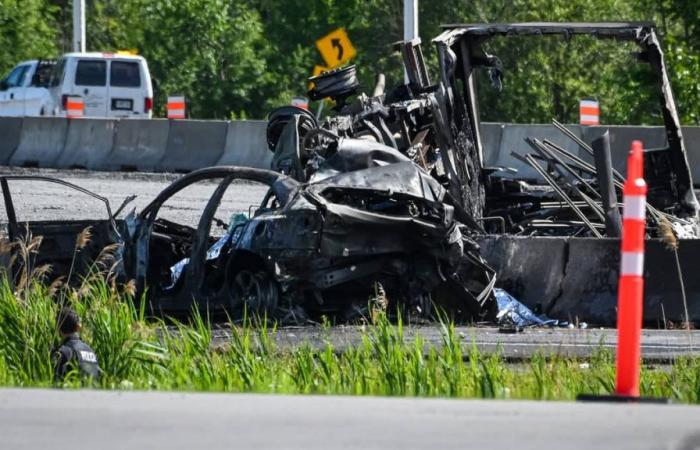 Drei Tote bei einem schrecklichen Unfall in Laval