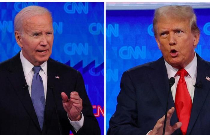 In einer Debatte, bei der die Form mehr zählte als die Substanz, stürzt sich Joe Biden gegen Donald Trump