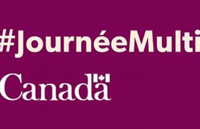 Feier des kanadischen Multikulturalismus-Tages innerhalb des Verteidigungsteams