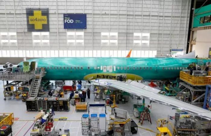 Qualitätsziel im 737-Werk in Renton, wo Boeing daran arbeitet, seine Lücken zu schließen