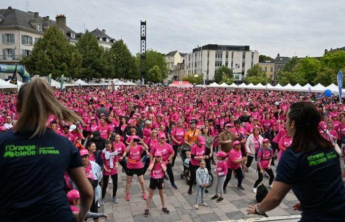 4.812 Teilnehmer: Die Foulées roses de Chartres haben ihren Besucherrekord gebrochen
