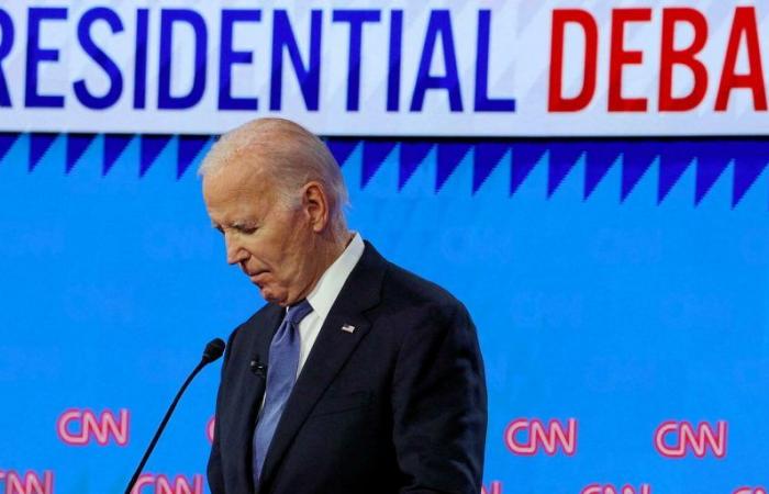 Die amerikanische Presse hat nach der Debatte gegen Trump rote Eier gegen Joe Biden und sein Team