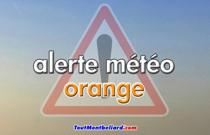 Wetterwarnung: Orange Warnung für Gewitter Sonntag, 30. Juni 2024