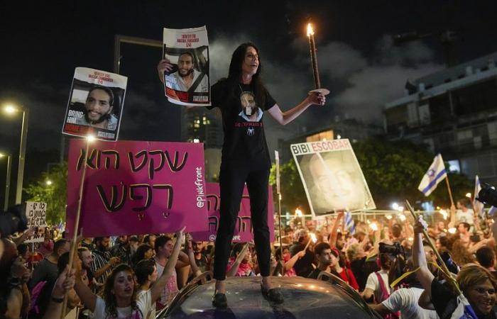 Tausende demonstrieren in Tel Aviv, um die Freilassung der von der Hamas festgehaltenen Geiseln zu fordern