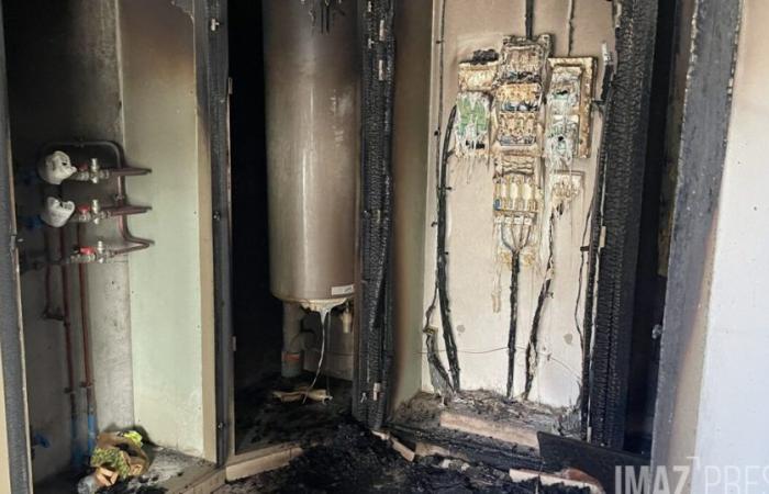 Brand in einem Wohnhaus in La Réserve, zwei Frauen wurden in das Universitätskrankenhaus evakuiert