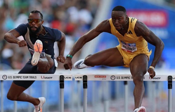 Olympische Spiele, Leichtathletik: Holloway, Burning und MPM im 110-m-Hürdenlauf bei den amerikanischen Auswahlen