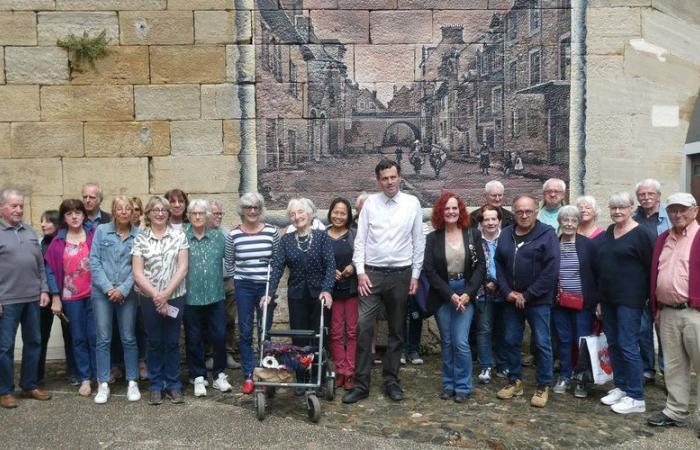 Das Fresko eines Dorfes im Aveyron wurde enthüllt … nach mehr als sechzig Jahren des Wartens