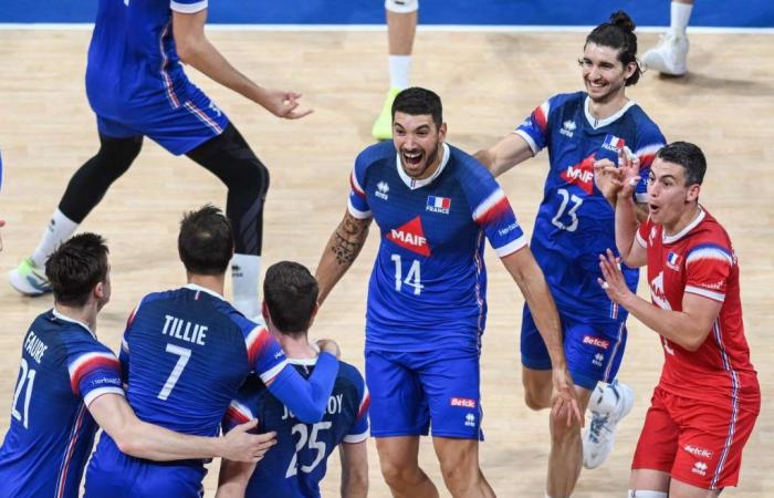 Das französische Team glänzt einen Monat vor den Spielen 2024 in Paris mit einem Sieg über Polen im Halbfinale der Nations League