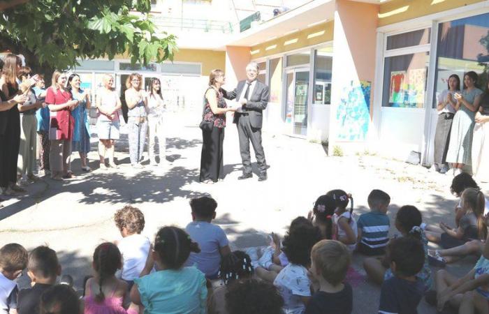 Der Kindergarten erhält den Preis der Écoles fleuries