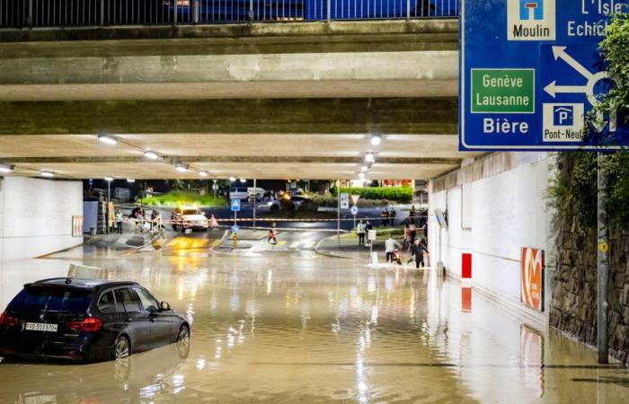 Christophe Salamin, Meteorologe: „Wir müssen mit Schäden rechnen, vielleicht sogar noch schlimmer als diese Woche“
