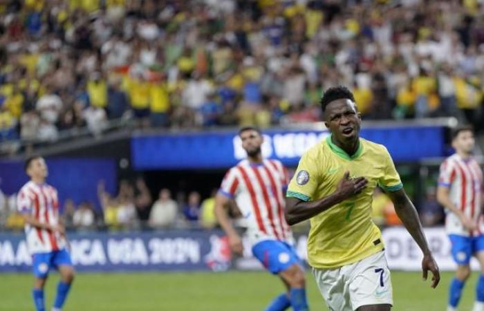 Copa America: Vinicius Jr. weckt Brasilien, klarer Sieger von Paraguay