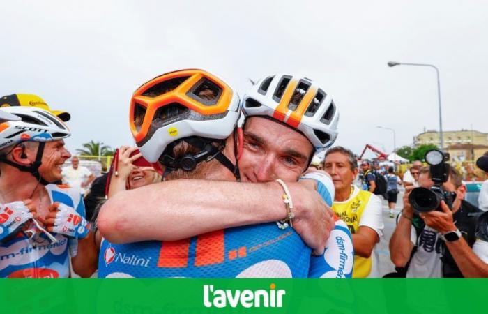 Romain Bardet gewinnt die erste Etappe der Tour de France 2024, 3 Belgier unter den Top 10 (Videos)