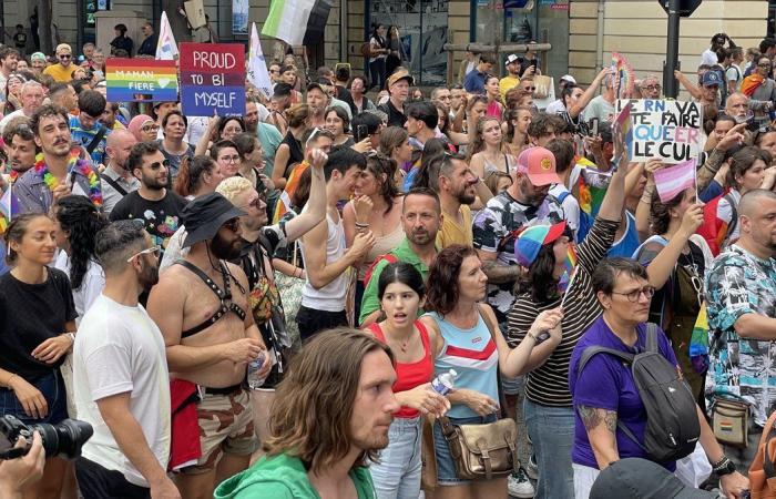 NÎMES Fast 1.500 Menschen beim Pride March