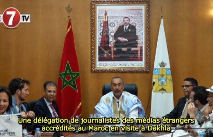Eine Delegation von Journalisten ausländischer Medien, die in Marokko akkreditiert sind, besucht Dakhla – Le7tv.ma