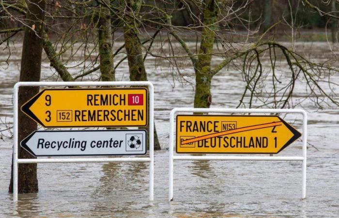 Luxemburg und Lothringen bereiten sich auf mögliche Überschwemmungen vor